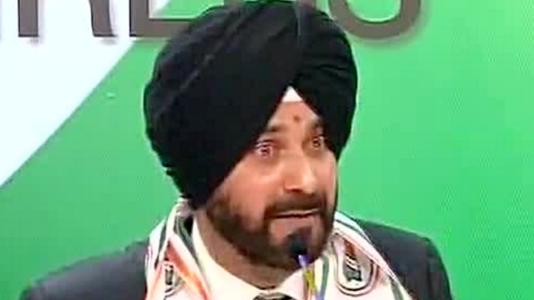 कांग्रेस में शामिल होने के बाद सिद्धू की प्रेस कॉफ्रेंस