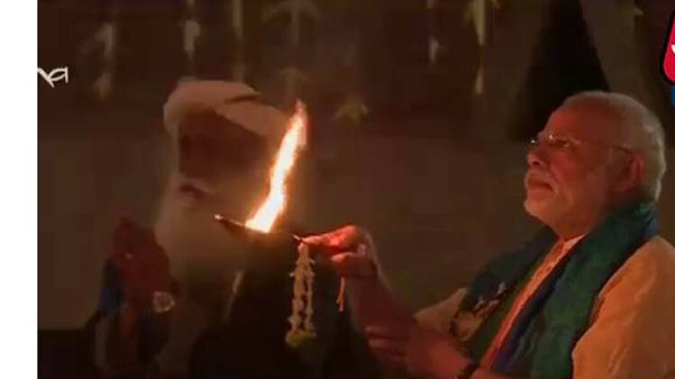 PM मोदी ने किया 112 फिट ऊंची मूर्ति का अनावरण