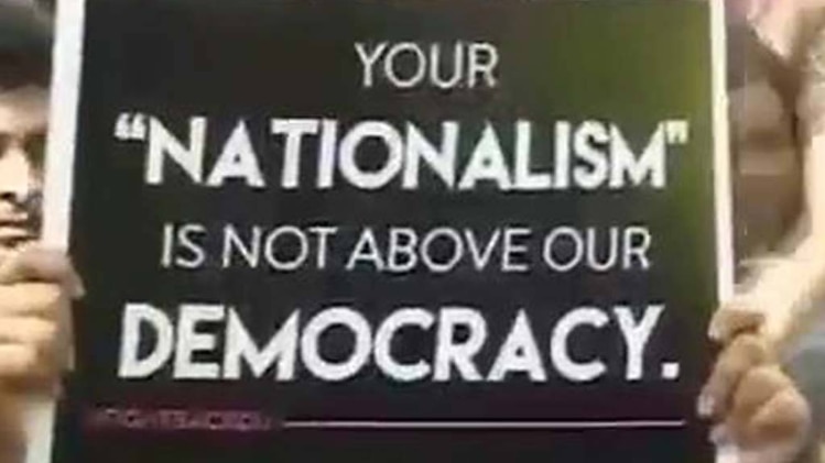 जेएनयू के बाद अब डीयू में भी 'आज़ादी' के नारे!