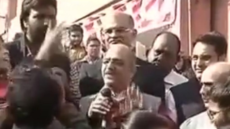 जेएनयू में प्रदर्शन