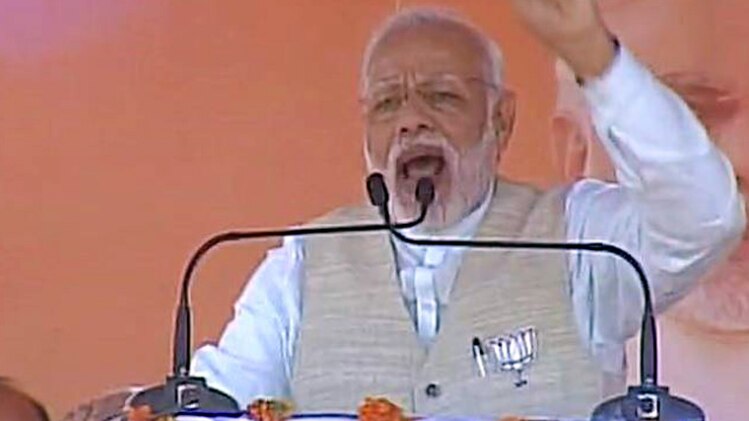 उत्तराखंड में नरेंद्र मोदी का चुनावी प्रचार