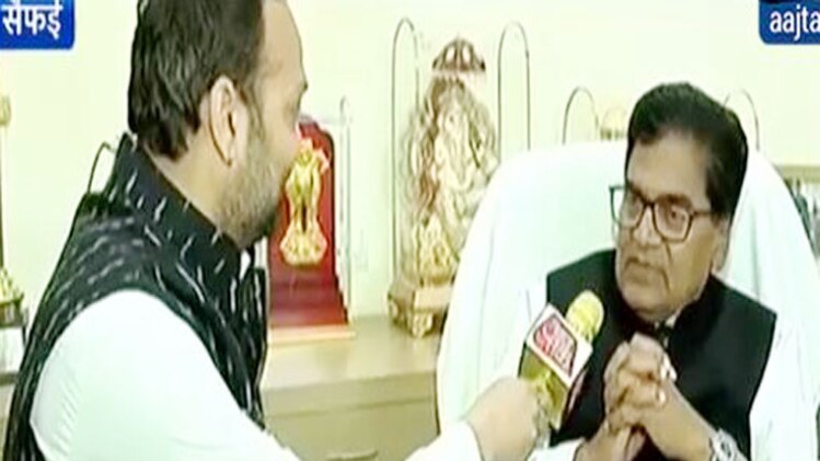 सपा नेैता रामगोपाल यादव से खास बातचीत