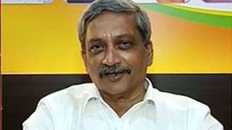 गोवा के मुख्यमंत्री मनोहर पर्रिकर