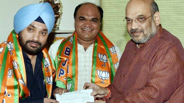 बीजेपी में शामिल हुए कांग्रेस नेता अरविंदर सिंह लवली