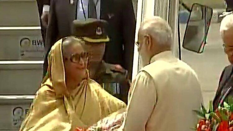 पीएम मोदी और शेख हसीना