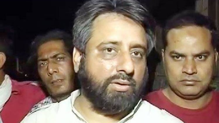 आम आदमी पार्टी के विधायक अमानतुल्ला खान