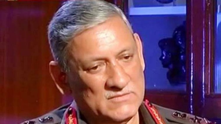 आर्मी चीफ जनरल बिपिन रावत