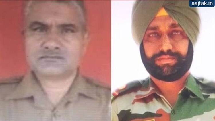 शहीद जवान प्रेम सागर और परमजीत सिंह