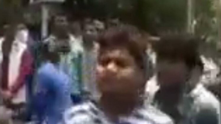 पटना में प्रदर्शन