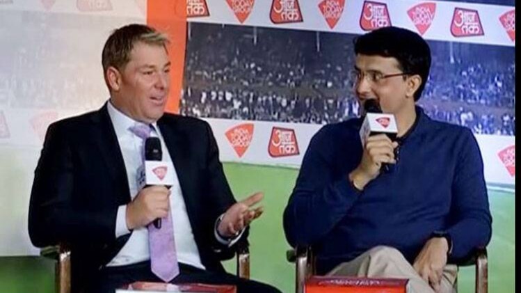 शेन वॉर्न और सौरव गांगुली