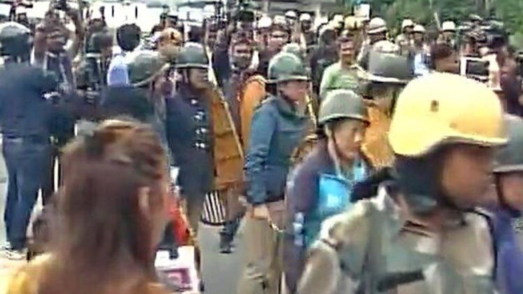 दार्जिलिंग में बवाल