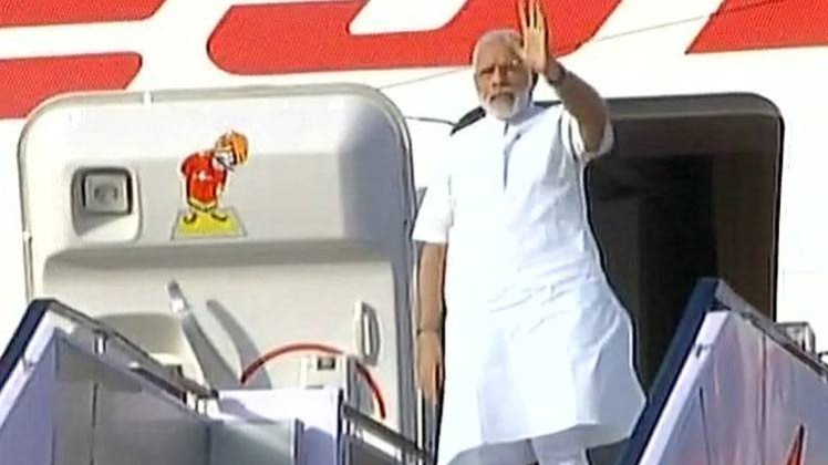 अमेरिका दौरे पर रवाना हुए पीएम मोदी