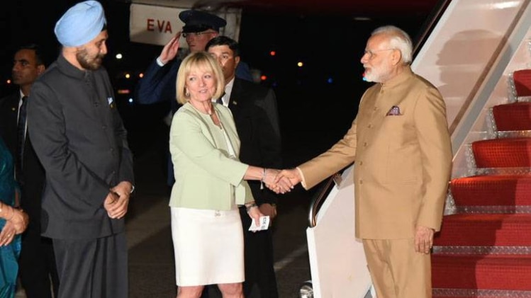 अमेरिका पहुंचे पीएम मोदी