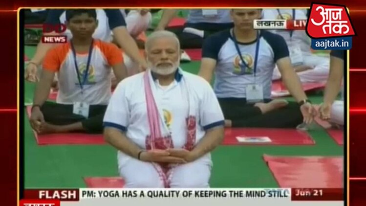 100 शहर, 100 खबर- 51 हजार लोगों के साथ पीएम का योग
