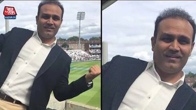 पूर्व भारतीय क्रिकेटर वीरेंद्र सहवाग