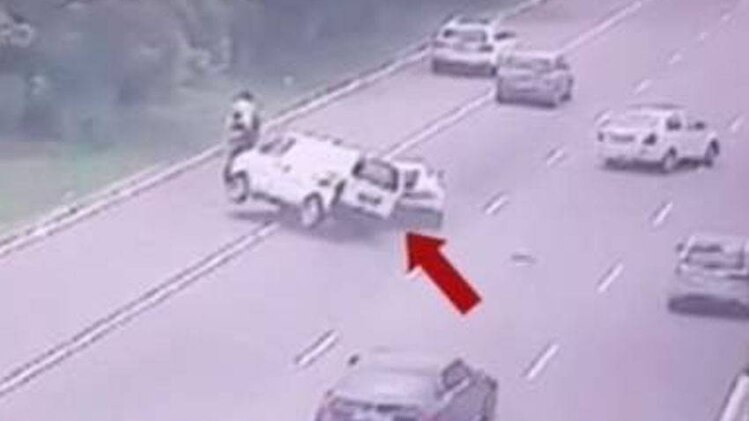 हादसे में ईको कार ड्राइवर की मौत