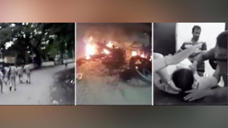 छपरा में हंगामा