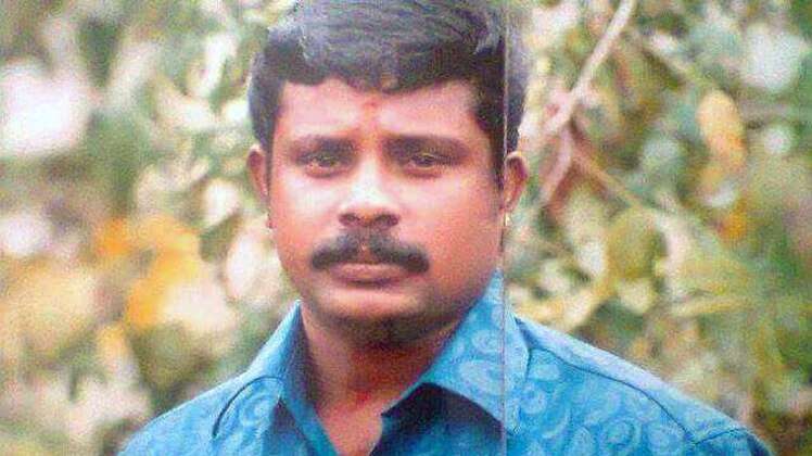 केरल में आरएसएस कार्यकर्ता की हत्या