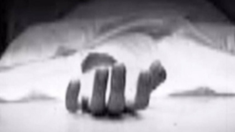 मां का कंकाल