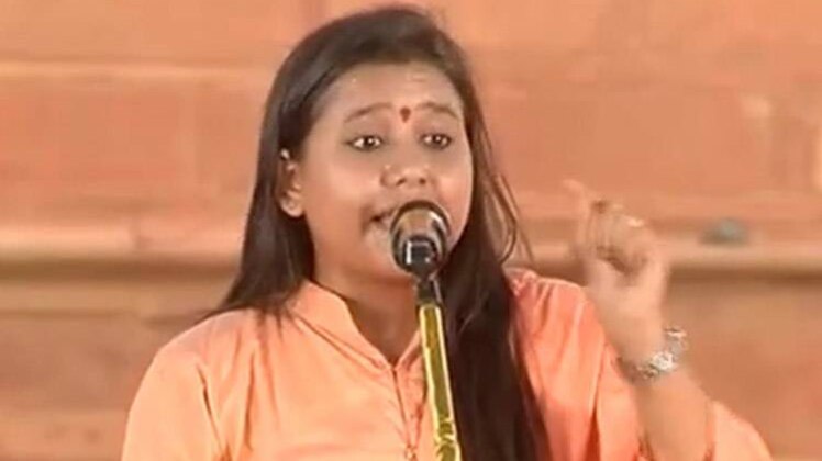 कवित्री साध्वी सरस्वती ने पाकिस्तान को ऐसे ललकारा