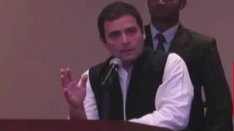 नॉनस्टॉप 100: टाइम्स स्क्वॉयर में राहुल ने मोदी पर साधा निशाना