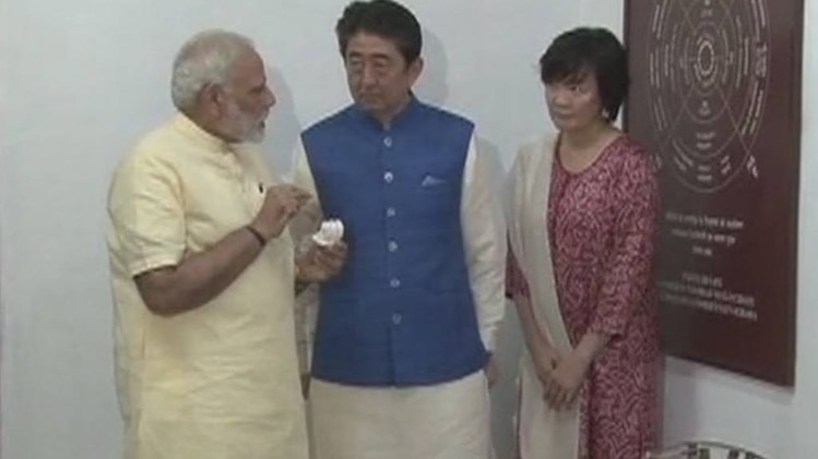 पीएम मोदी और शिंजो आबे
