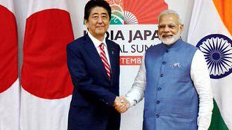 शिंजो आबे और पीएम मोदी