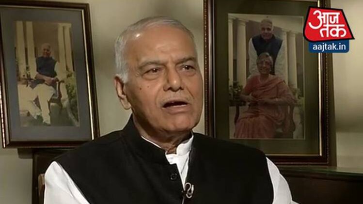 यशवंत सिन्हा बोले- जरूरी नहीं बाप-बेटे की सोच एक हो