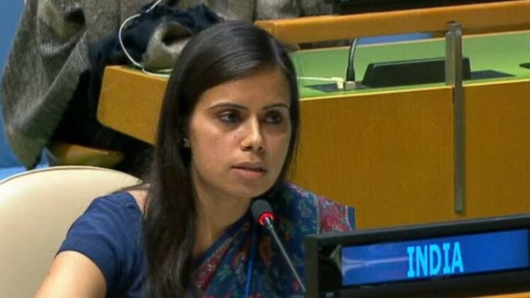 यूएन में भारत की प्रथम सचिव