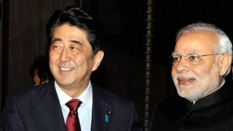 शिंजो आबे और नरेंद्र मोदी