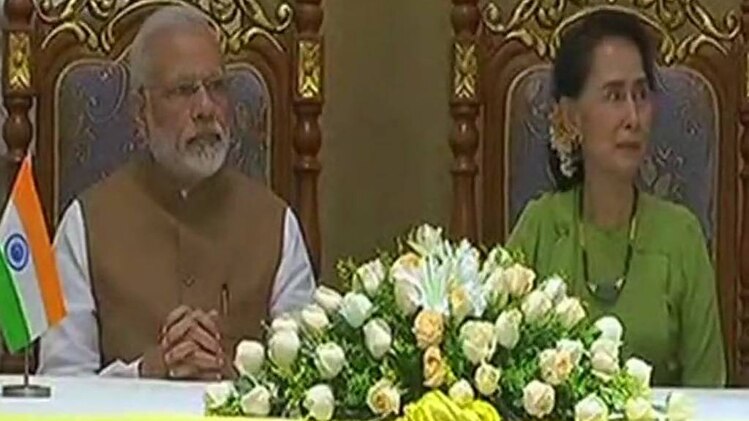 म्यांमार में पीएम मोदी के दौरे का दूसरा दिन