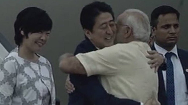 शिंजो आबे और नरेंद्र मोदी