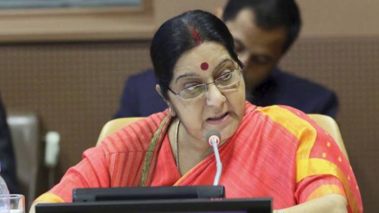 विदेश मंत्री सुषमा स्वराज
