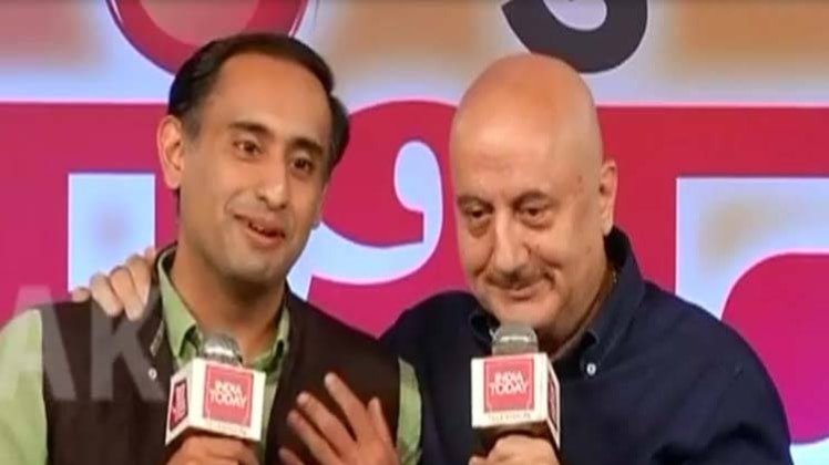 जब अनुपम खेर ने सिखाई राहुल कंवल को एक्टिंग