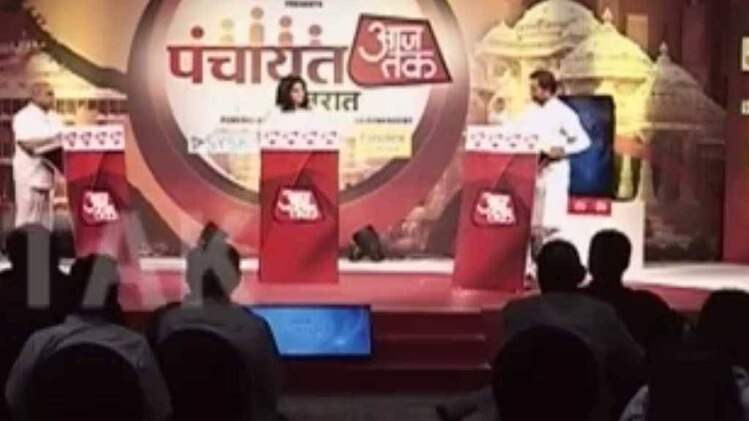 पंचायत आजतक गुजरात: ...जब चुनाव आयोग को लेकर भिड़े शक्ति गोहिल-नितिन पटेल