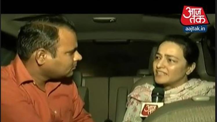 आजतक पर हनीप्रीत का एक्सक्लूसिव इंटरव्यू