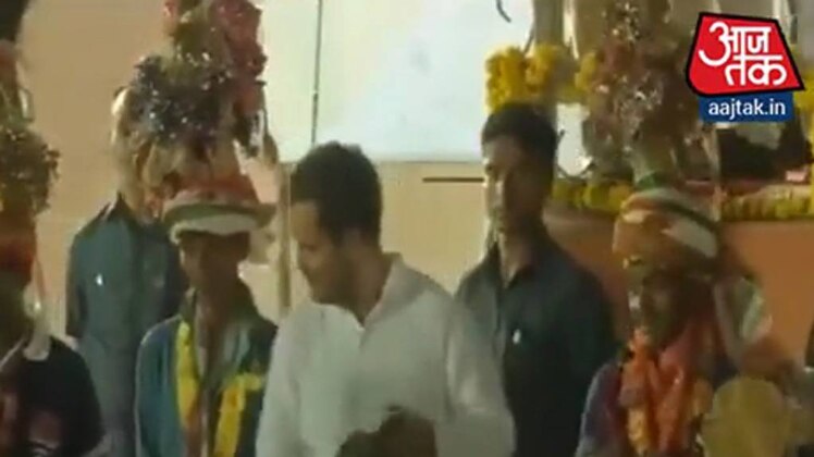 डांस करते राहुल गांधी