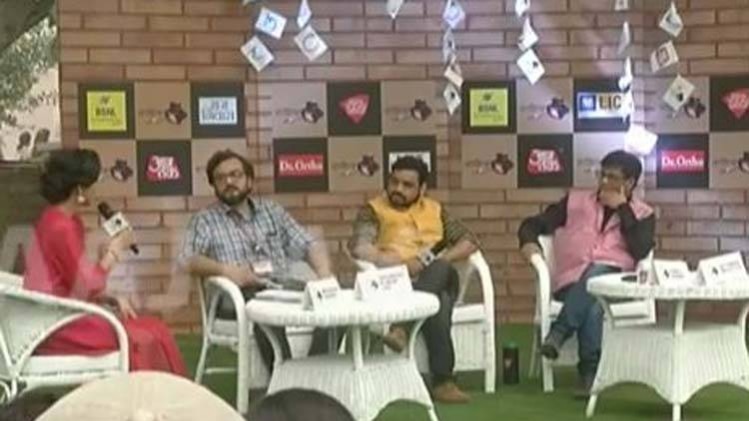 देवांशु कुमार झा, पंकज शर्मा और सत्येंद्र श्रीवास्तव