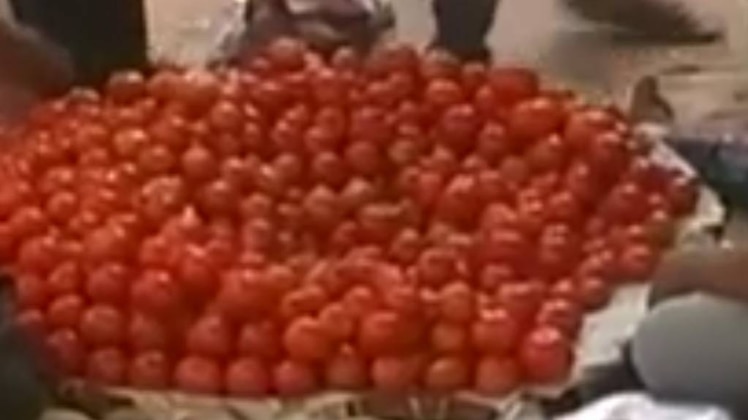 सब्जियों पर महंगाई की मार...