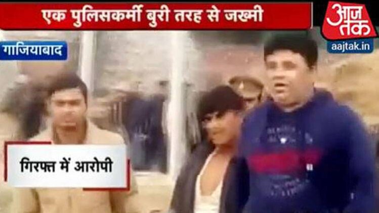 पुलिस एक जवान हुआ घायल