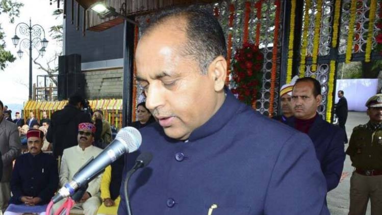 जयराम ठाकुर ने ली हिमाचल के सीएम पद की शपथ
