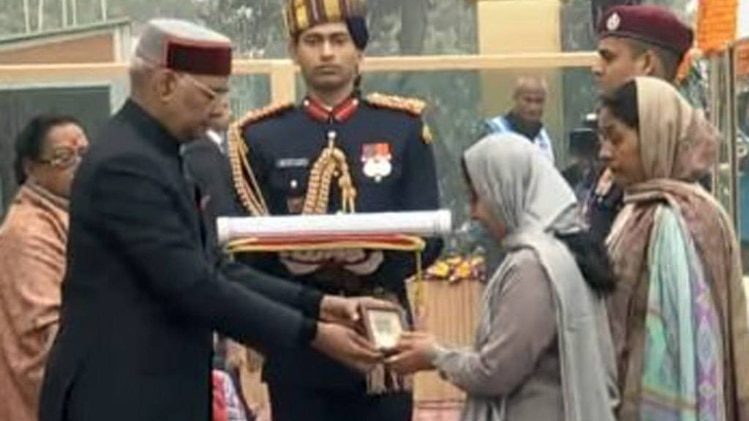 ज्योति प्रकाश निराला को सर्वोच्च सम्मान अशोक चक्र दिया गया