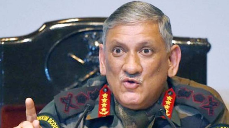 सेना प्रमुख बिपिन रावत