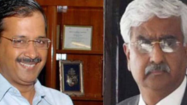 अरविंद केजरीवाल और अंशु प्रकाश