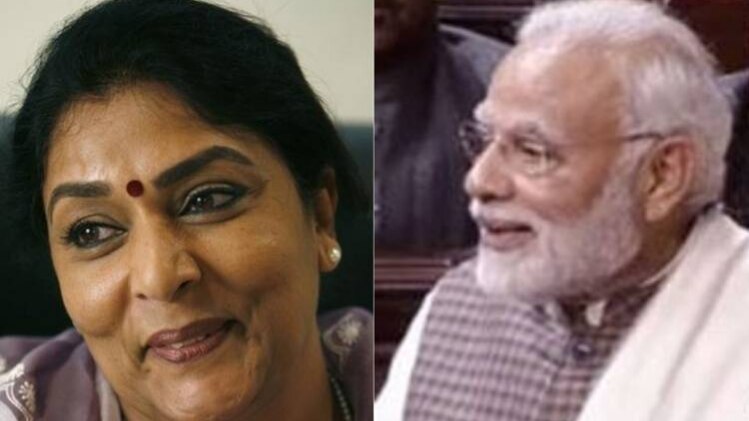 रेणुका पर PM का तंज