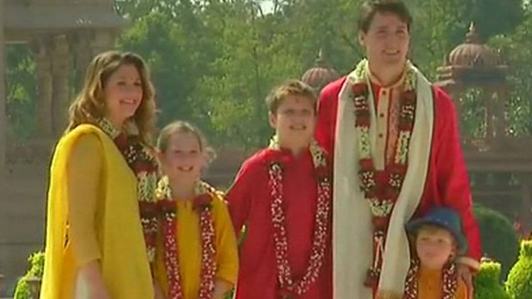 कनाडा के प्रधानमंत्री का भारत दौरा