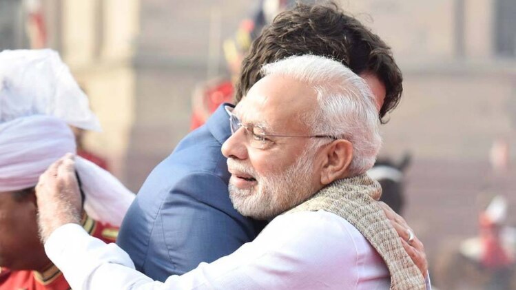 पीएम मोदी से मिले कनाडाई पीएम जस्टिन ट्रूडो