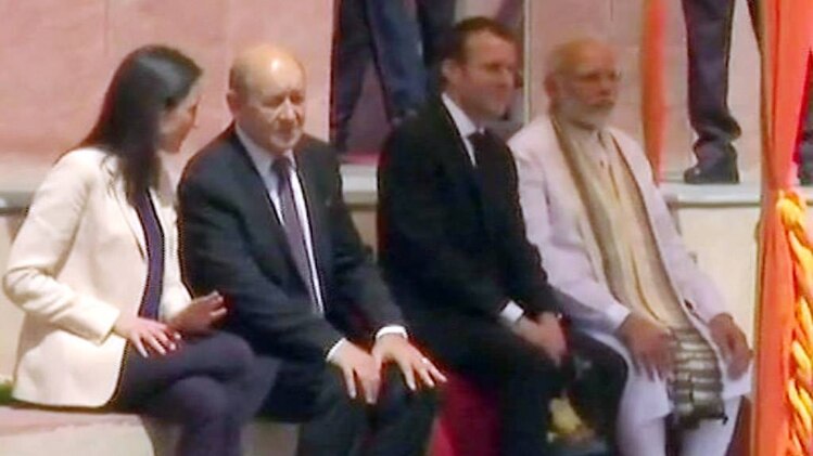 पीएम मोदी और  मैक्रों