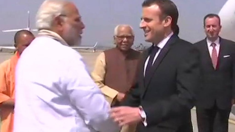 पीएम मोदी और  मैक्रों