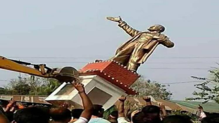 त्रिपुरा में हिंसा